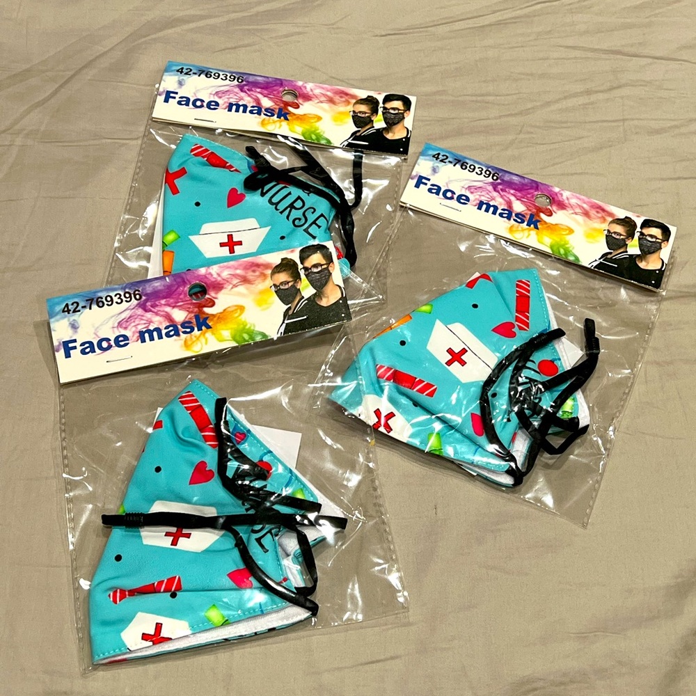 Face Masks Nurse Themed